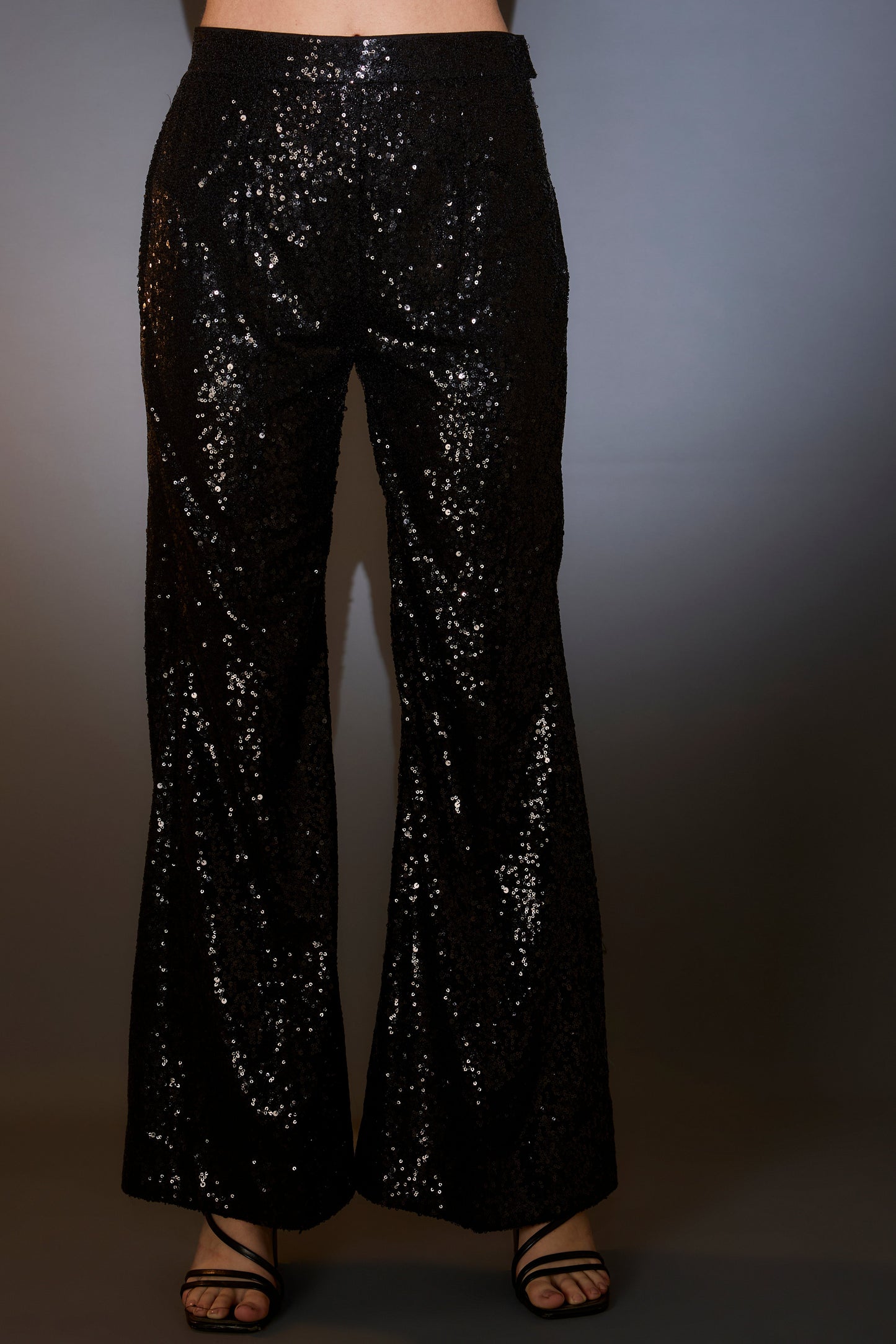 b f23 f24lack and green co ord set with heavy floral and sequins embroider paired with sequined pants