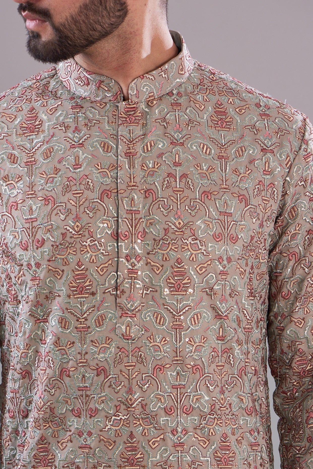 Kashmiri embrodried kurta - kasbahmen