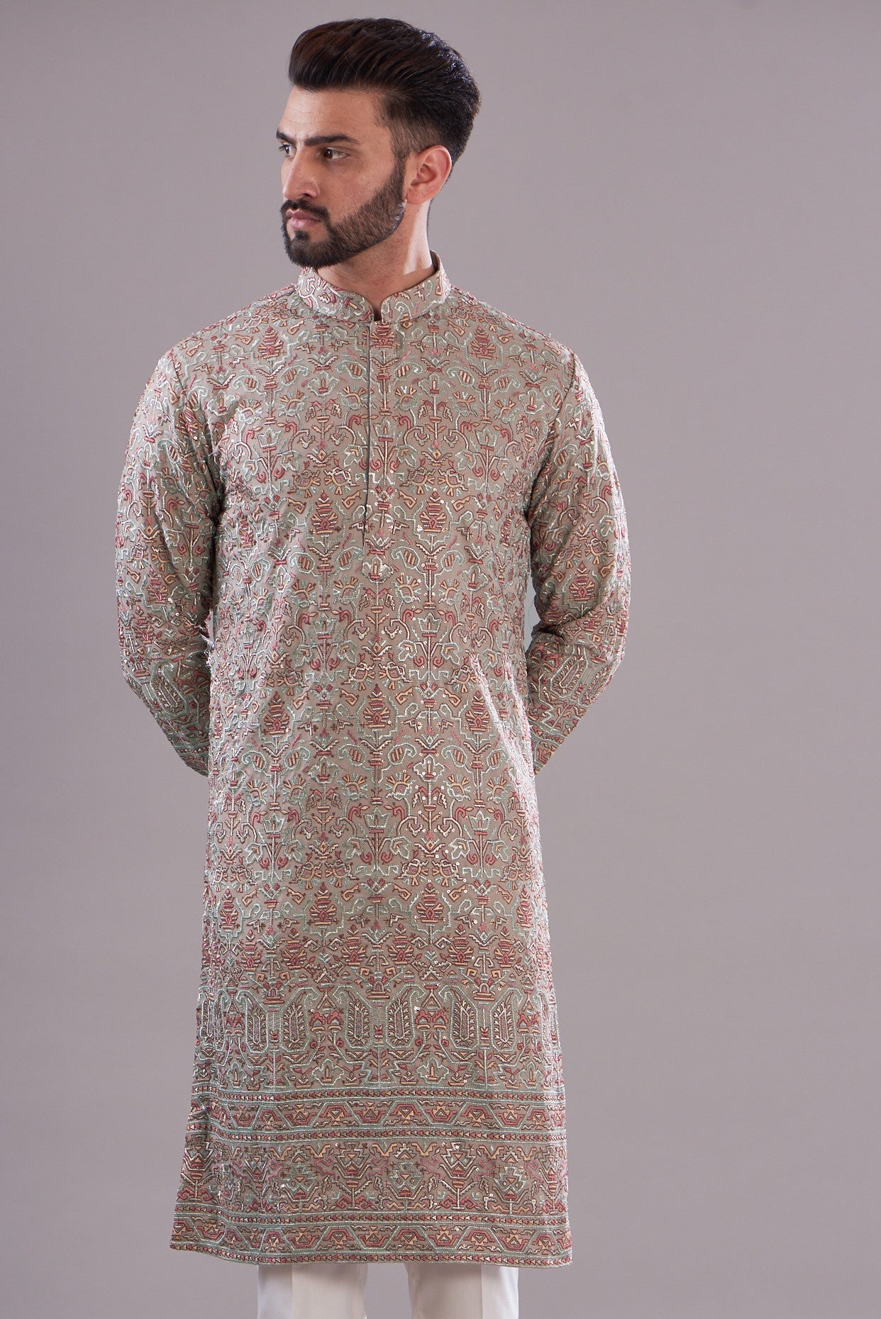 Kashmiri embrodried kurta - kasbahmen
